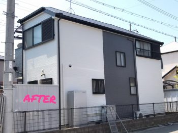 神戸市西区　外壁塗装工事完工