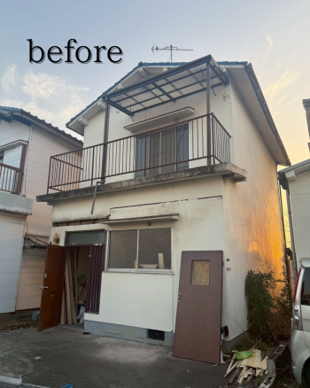 古い家がここまで変わる。外壁塗装工事